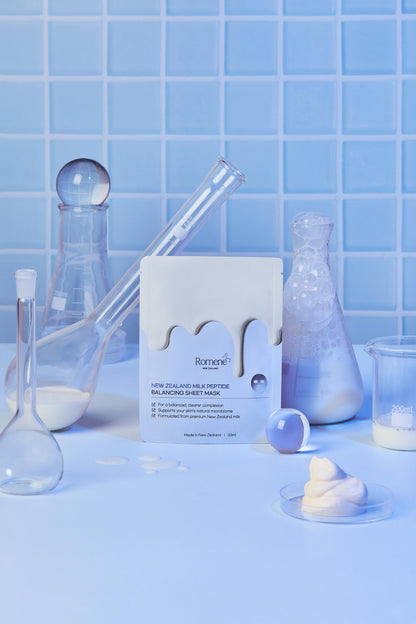 New Zealand Milk Peptide Balancing Sheet Mask