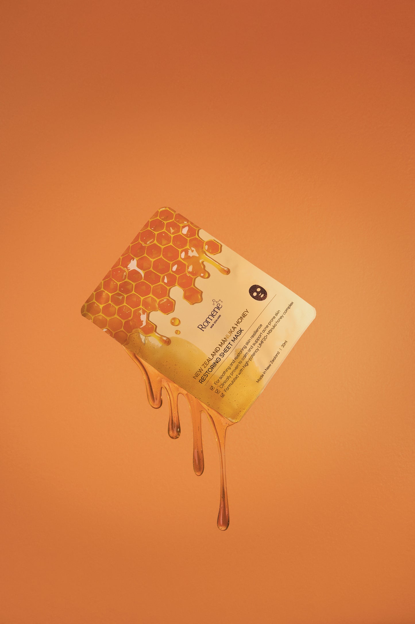 New Zealand Mānuka Honey Restoring Sheet Mask